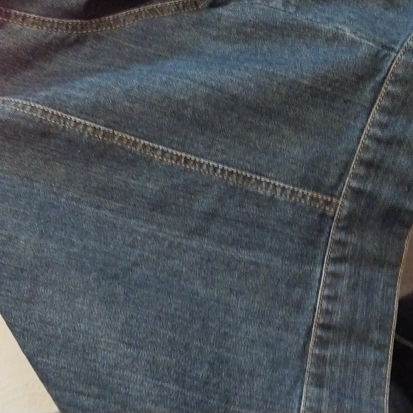 Dash By Kardashian Jean Jacket!! See pics! Small stain on inside. - Picture 7 of 7
